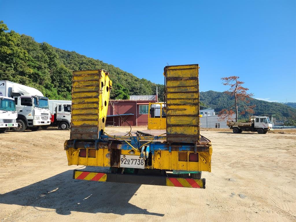 평판샤시 뒤3축
