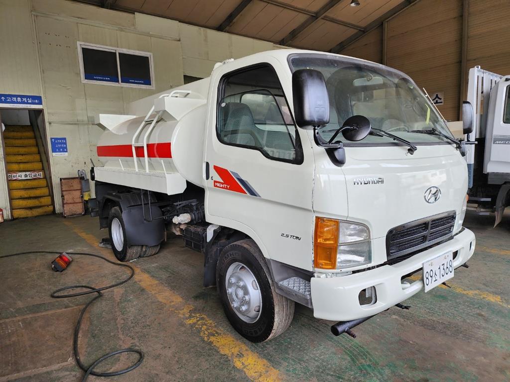 살수차 마이티 철탱크 4,000L 수동