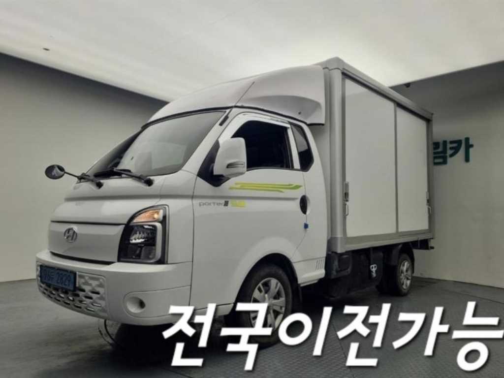 현대] 포터2 일렉트릭 1톤 초장축 슈퍼캡 내장탑차 하이형