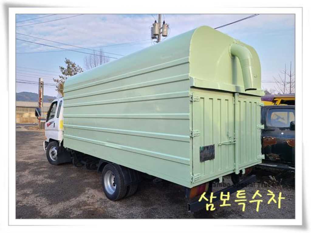 왕겨(톱밥)차 단바리 수동