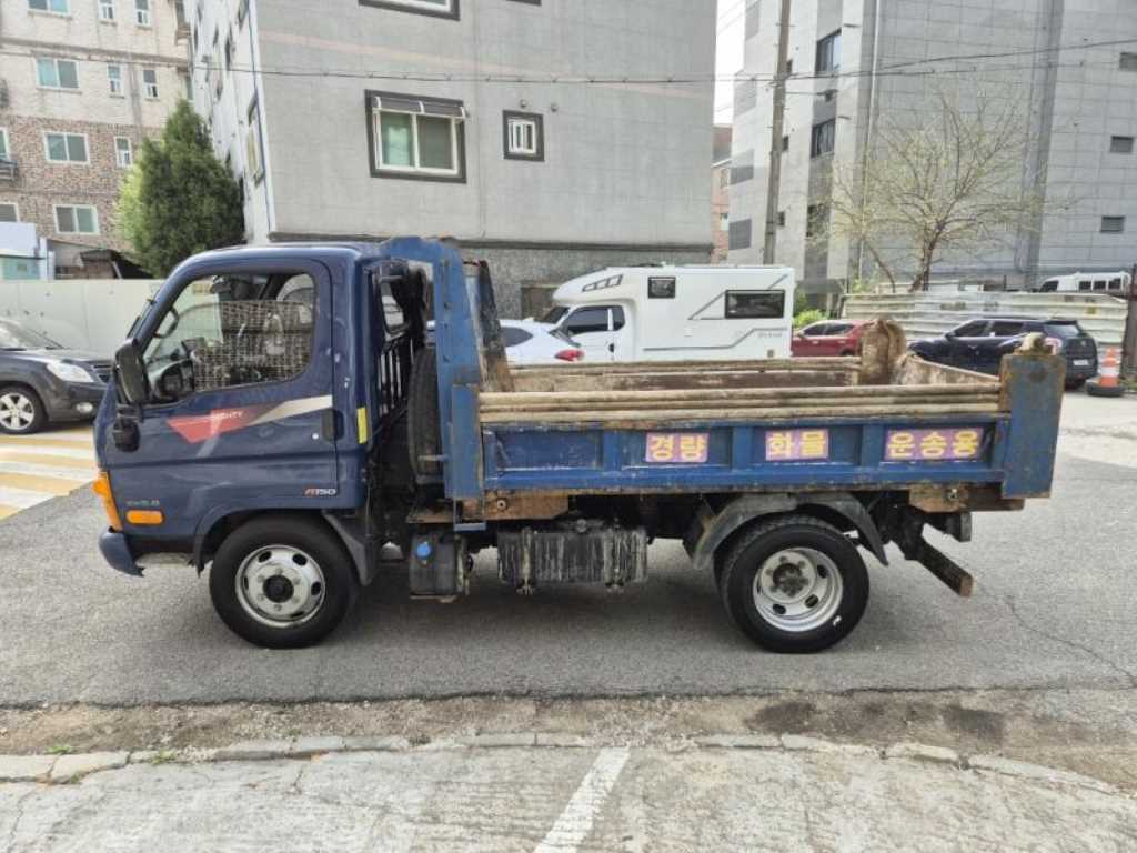 마이티큐티 진개덤프 2.5톤 수동 단바리