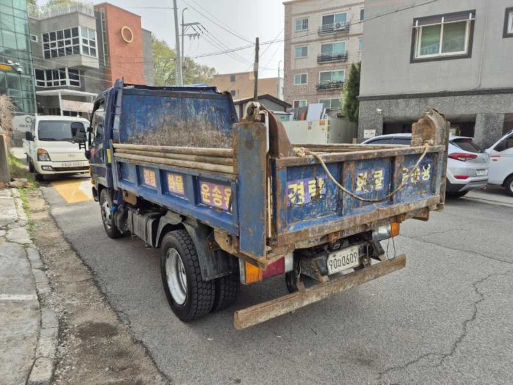 마이티큐티 진개덤프 2.5톤 수동 단바리