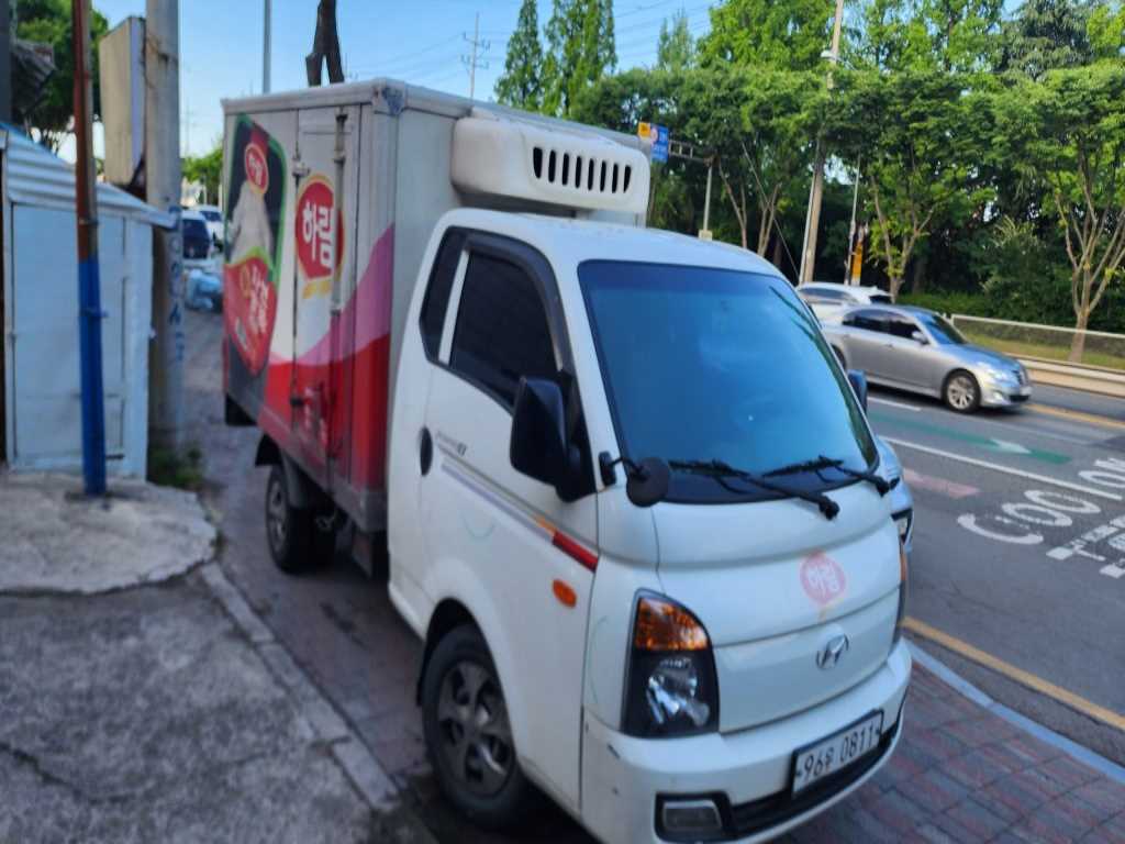 포터2 1톤 냉동탑