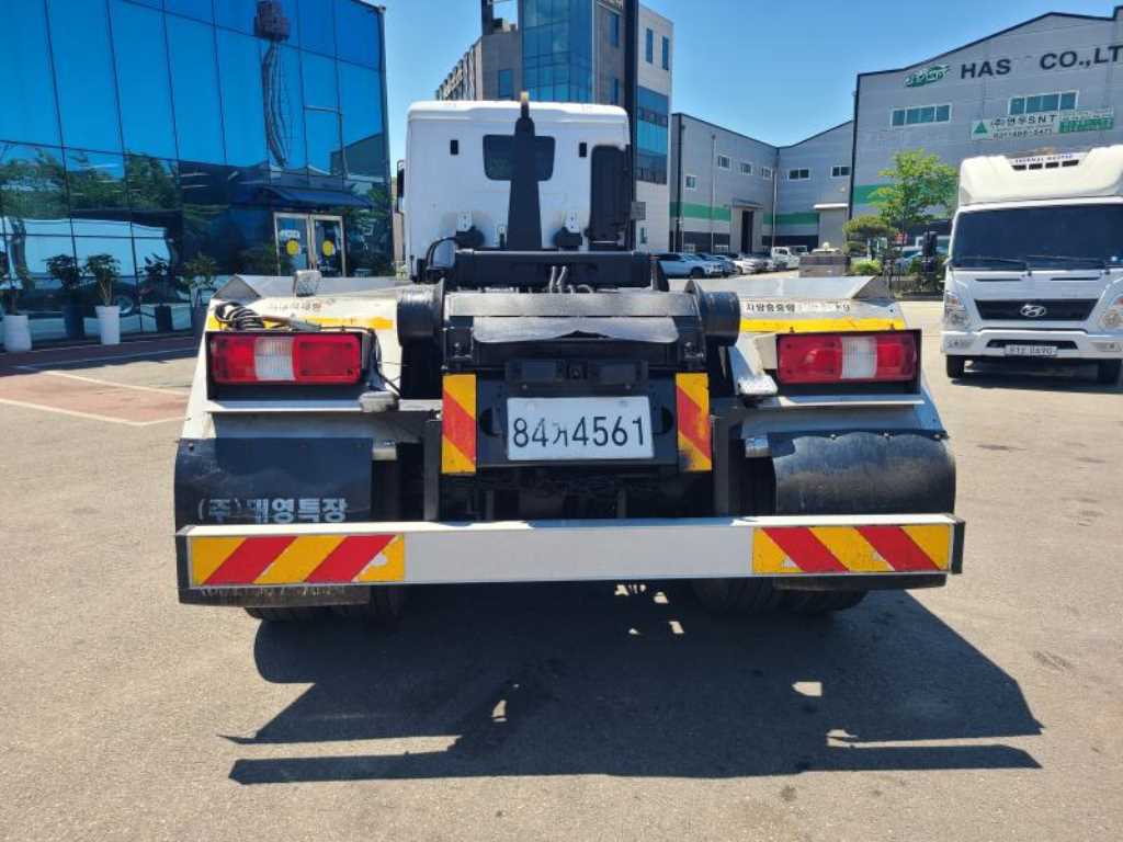 현대 엑시언트 암롤 540 8.5톤 수동 리타더 앞축 5