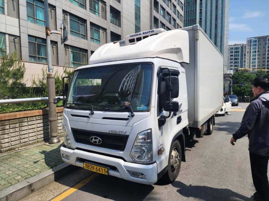 현대 올뉴마이티 3.5톤 냉동탑