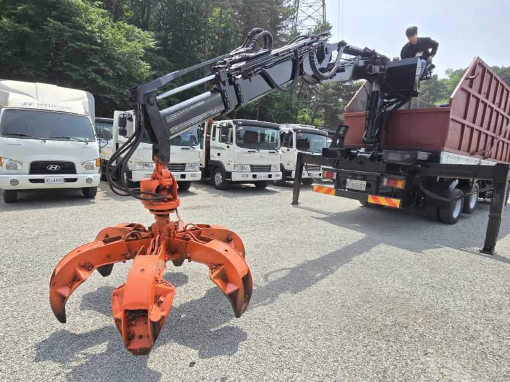 현대 메가트럭 집게차 4.5톤 수동 한성특장 16