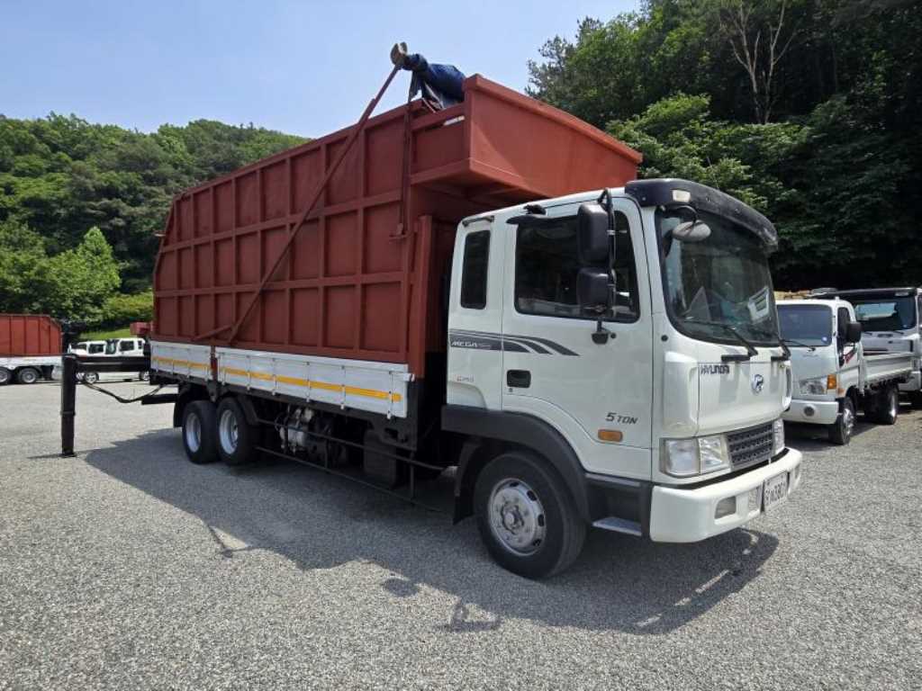 현대 메가트럭 집게차 4.5톤 수동 한성특장 4