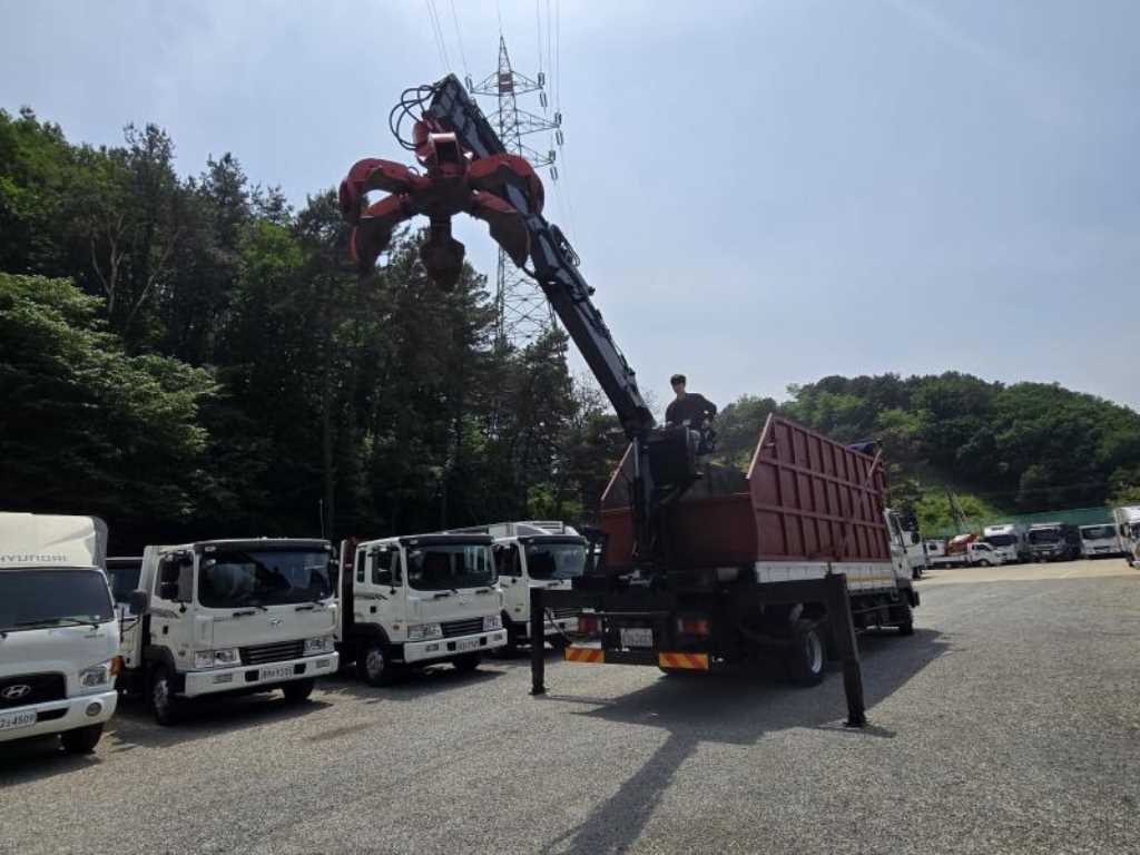 현대 메가트럭 집게차 4.5톤 수동 한성특장 14