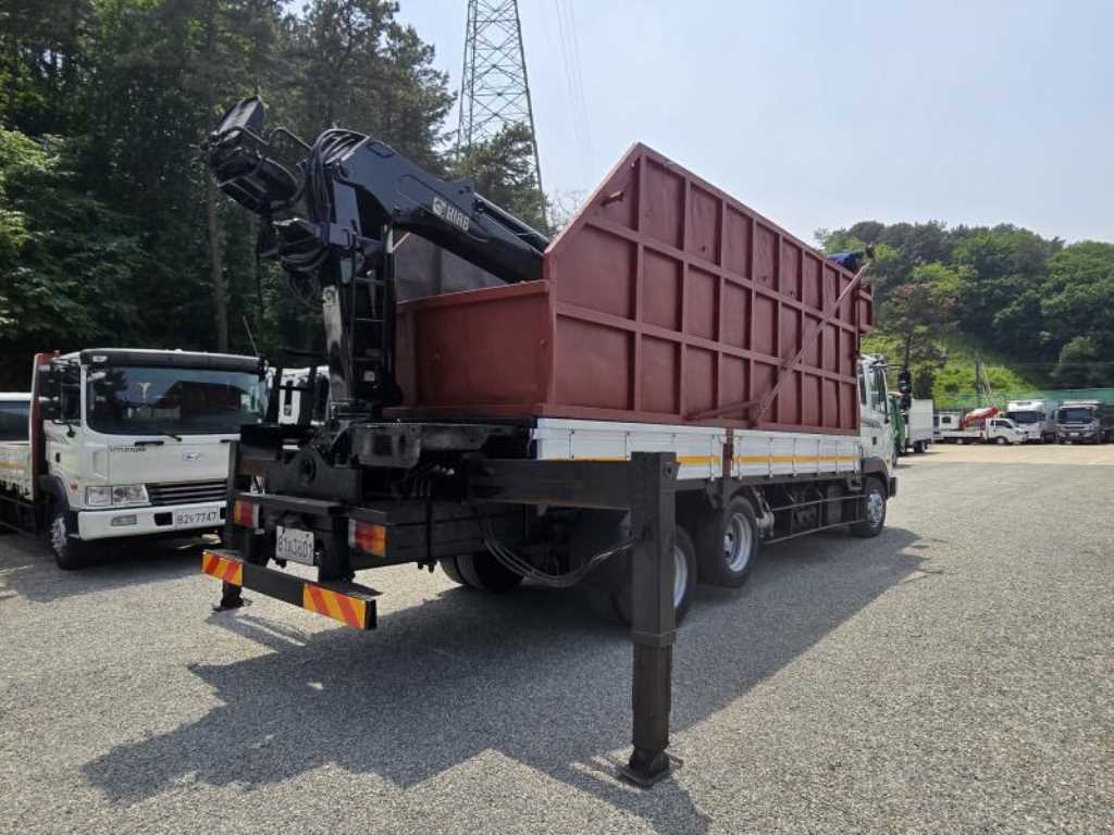 현대 메가트럭 집게차 4.5톤 수동 한성특장 3