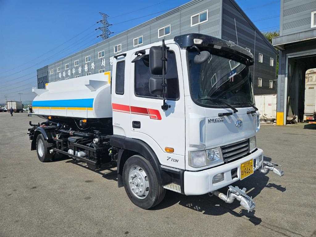 살수차 메가트럭 수동