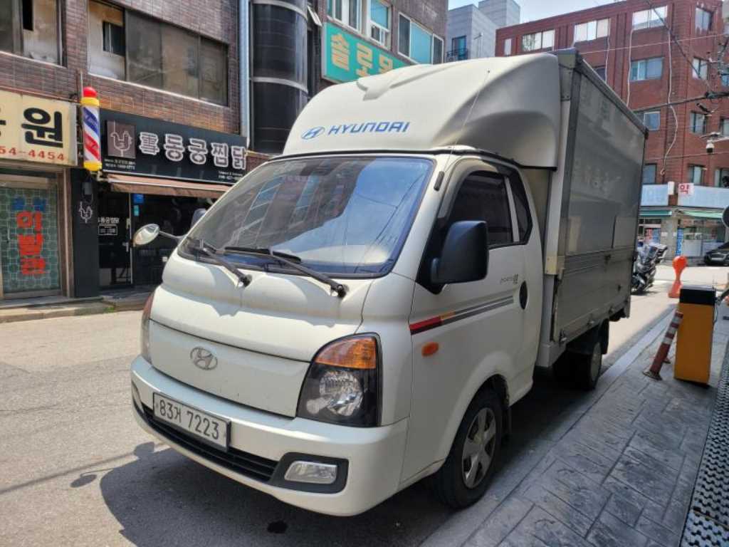 포터2 1톤 윙바디
