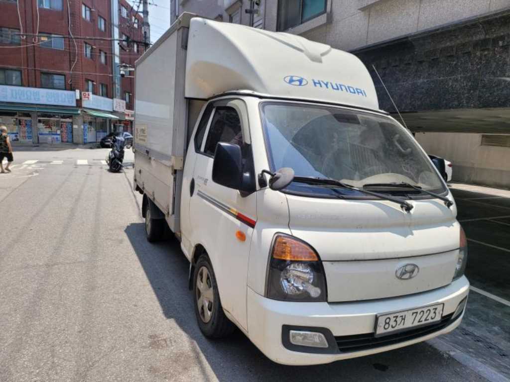 포터2 1톤 윙바디