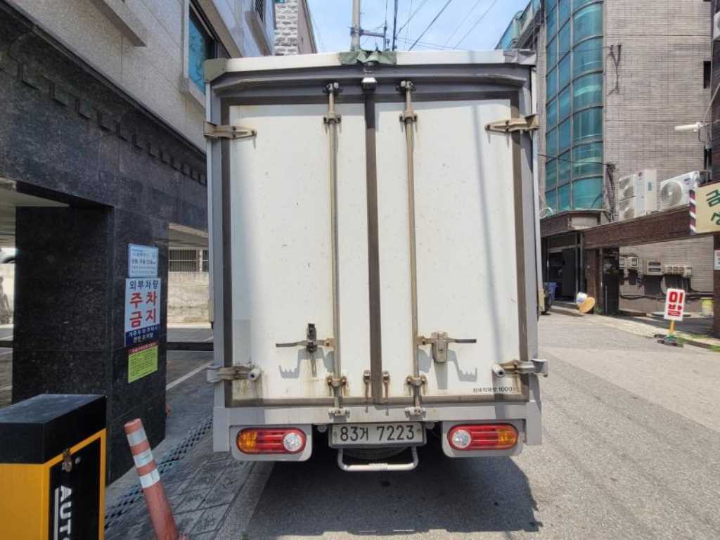 포터2 1톤 윙바디