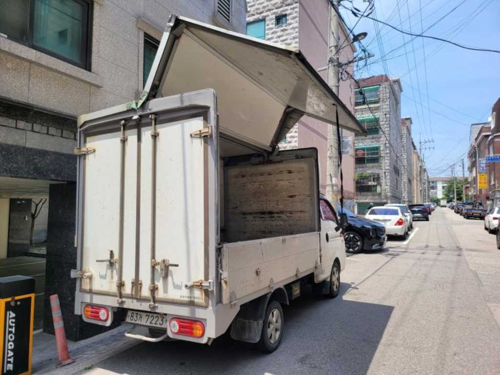 포터2 1톤 윙바디