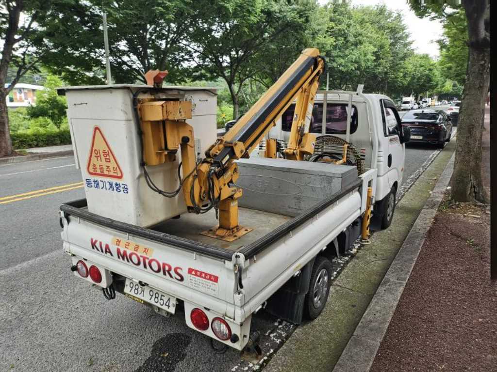 고소작업차 동해기계항공 봉고3 1톤