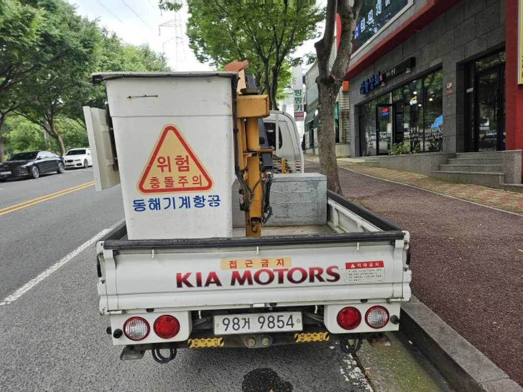 고소작업차 동해기계항공 봉고3 1톤