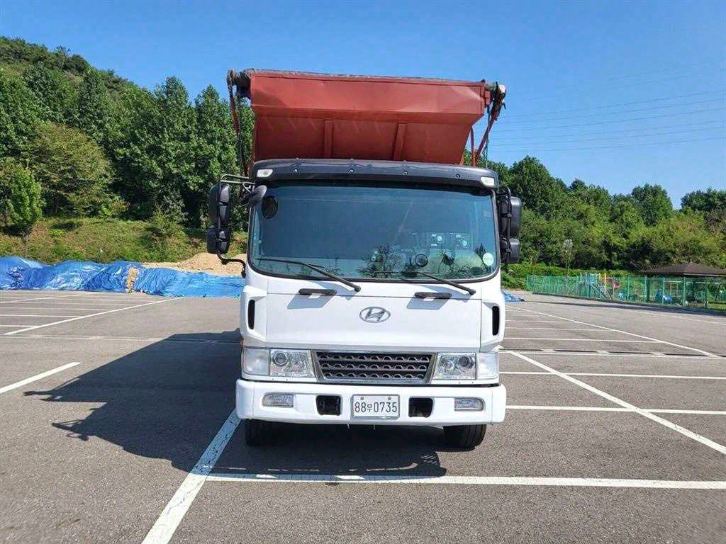 메가트럭 집게차 5톤 수동 한성특장