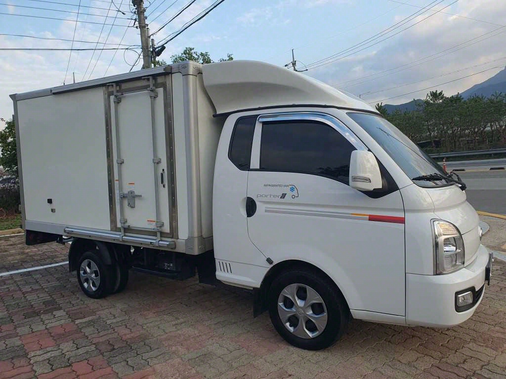 포터2 1톤 냉동탑
