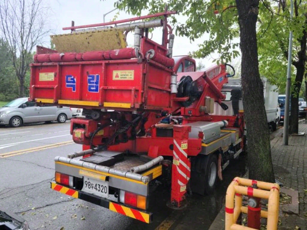고소작업차 호룡 이마이티 3.5톤