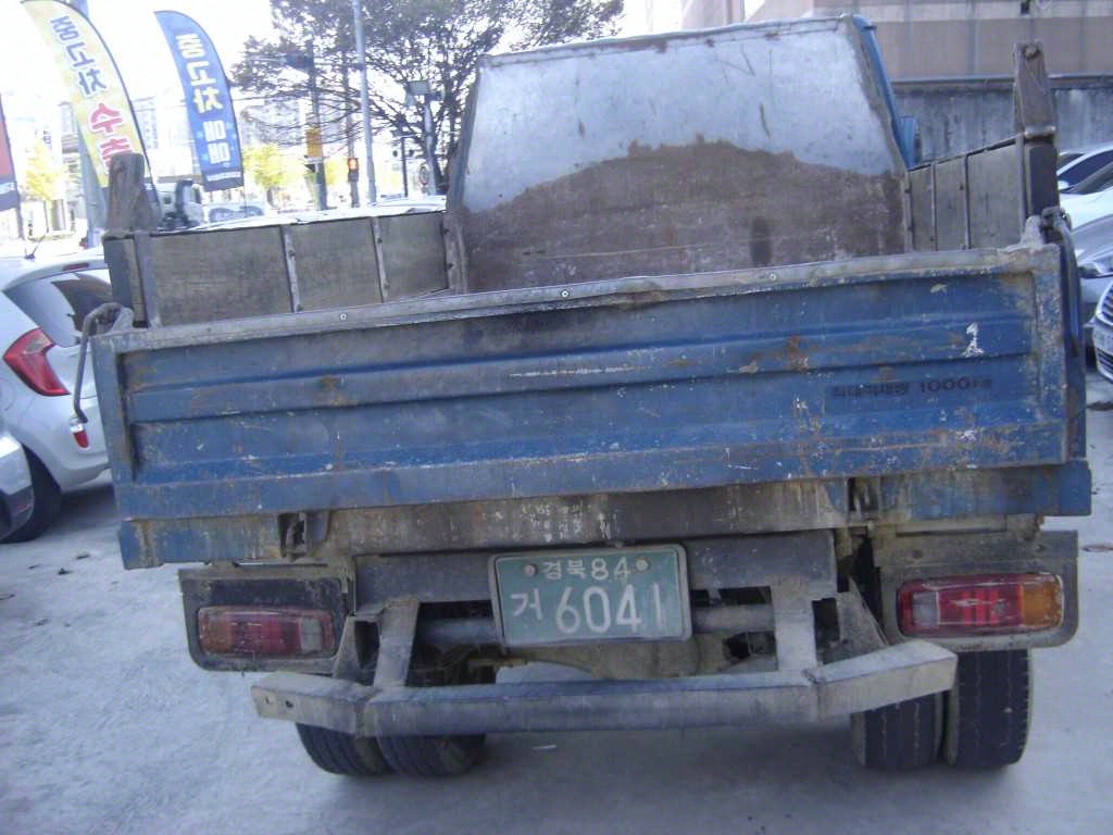 기아 봉고프런티어 화물덤프 1톤