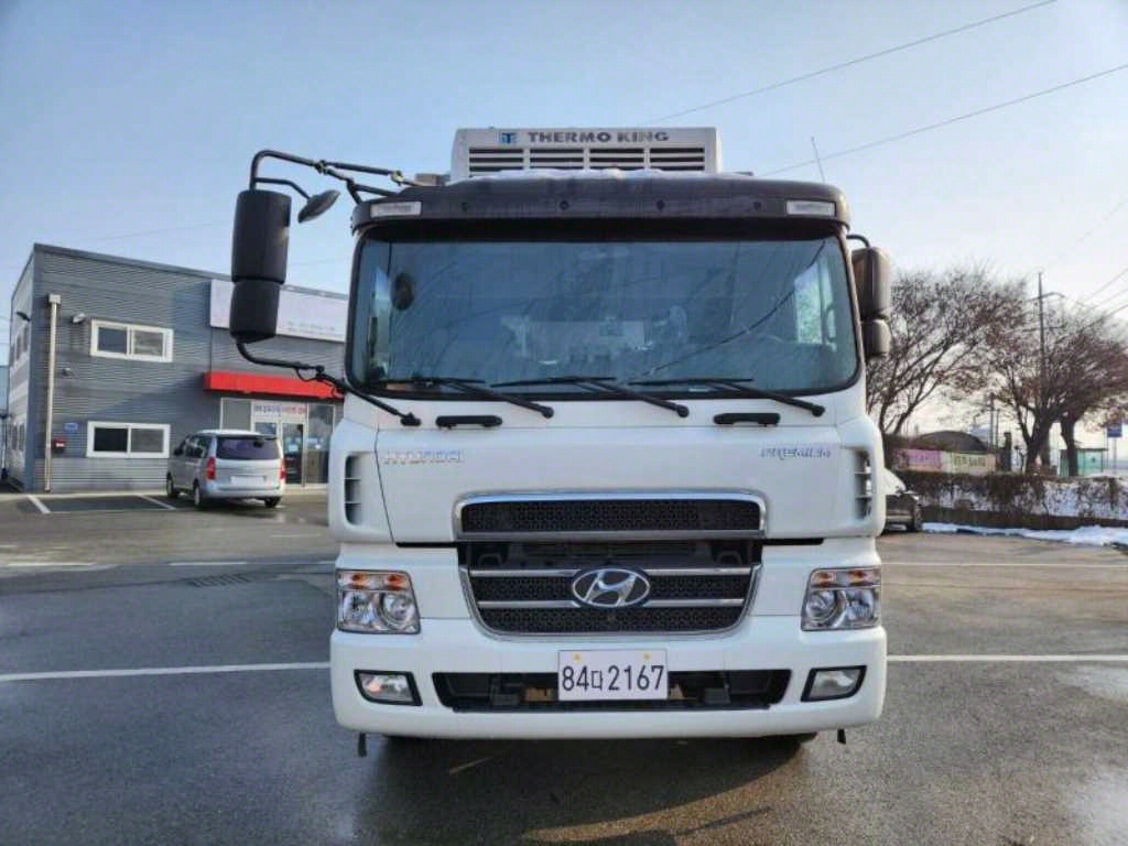 메가트럭 와이드캡 냉동탑 6.5톤 수동
