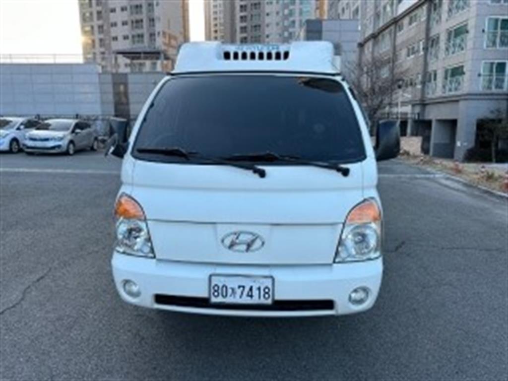 포터2 1톤 냉동탑 슈퍼캡