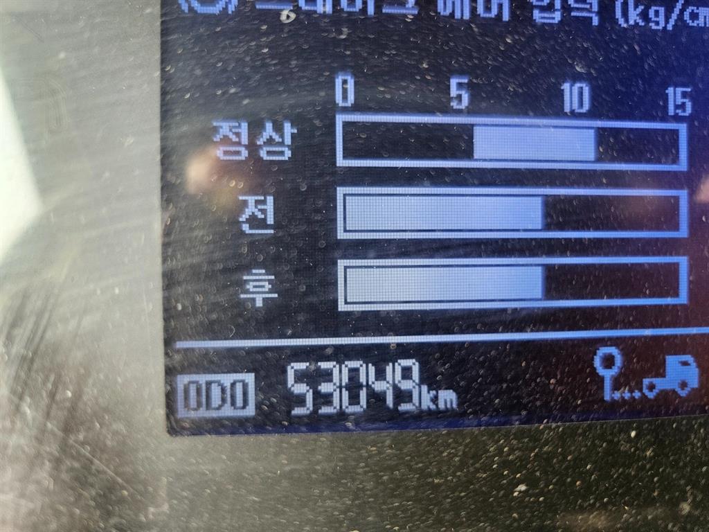 살수차 메가트럭 철탱크 6,500L 수동