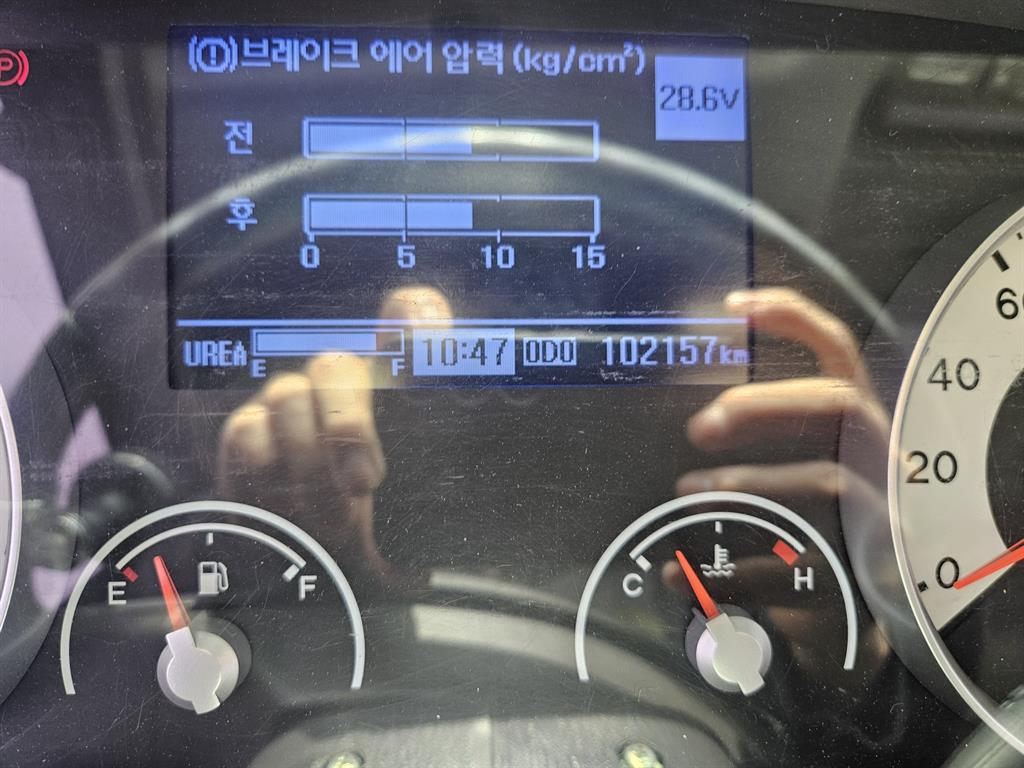 메가트럭 암롤 수동 십바리