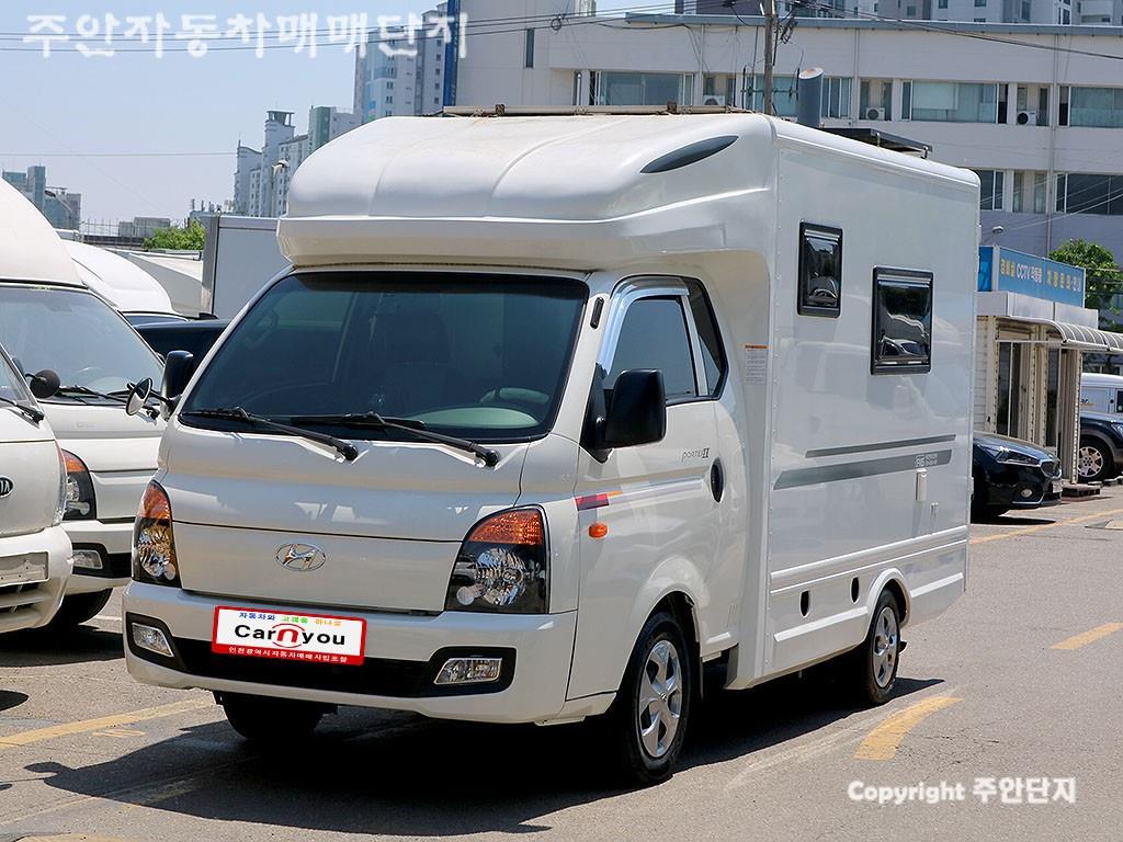 포터2 캠핑트럭 인산철배터리