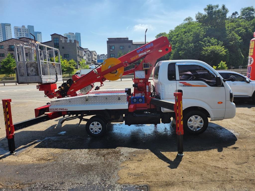 기아 고소작업차 동해기계항공 봉고3 1톤 14