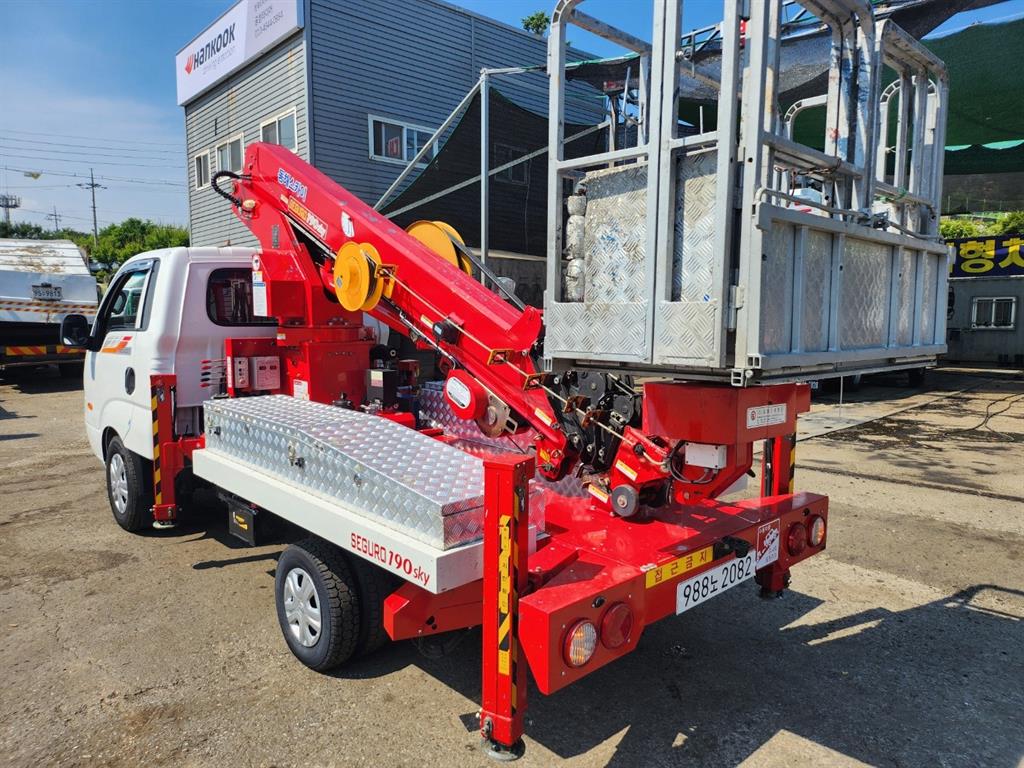 기아 고소작업차 동해기계항공 봉고3 1톤 3