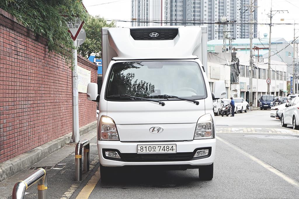 현대 포터2 1톤 냉동탑