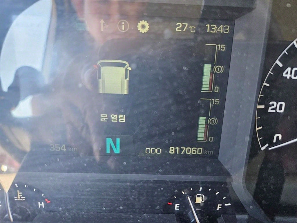 엑시언트 윙바디 14톤 수동