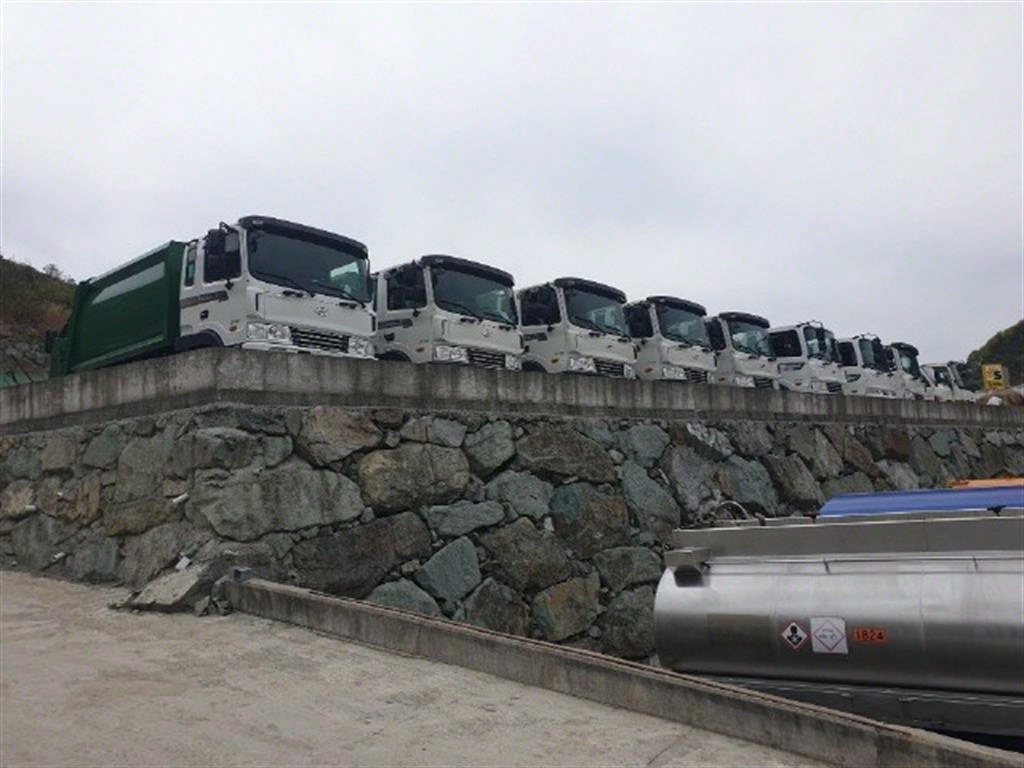 압축진개 메가트럭 5톤