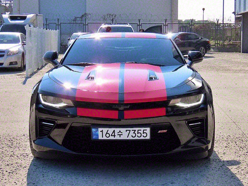 [쉐보레] 올뉴카마로 SS 6.2 V8 연식:2017,미션:오토,주행거리:88,174km,연료:휘발유,색상:검정색