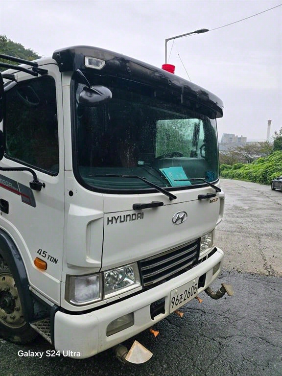 살수차 메가트럭 수동
