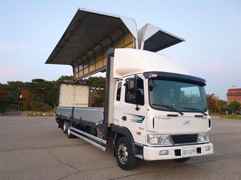 현대 메가트럭 윙바디 4.5톤 수동 14