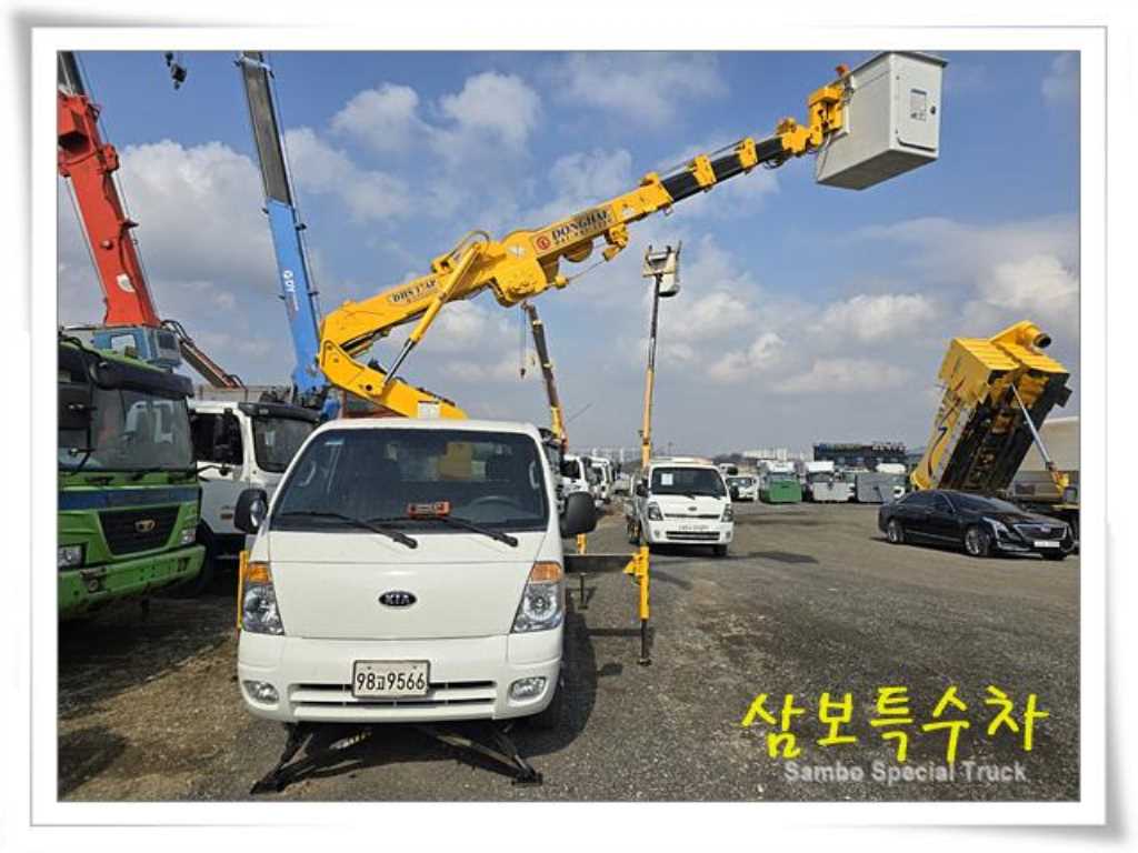 고소작업차 동해기계항공 봉고3 1톤