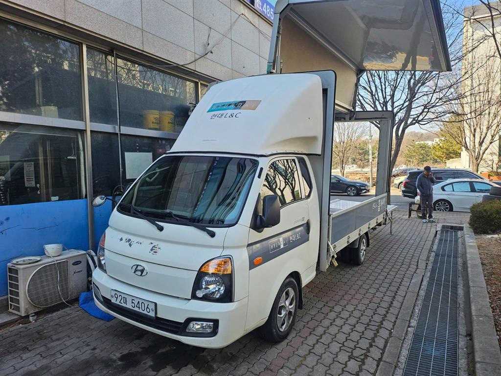 포터2 1톤 윙바디