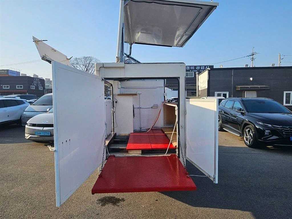 라보 0.8톤 이동스낵카