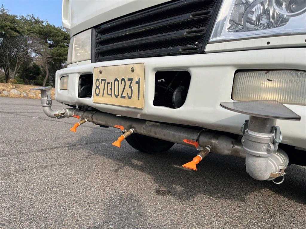 살수차 메가트럭 수동
