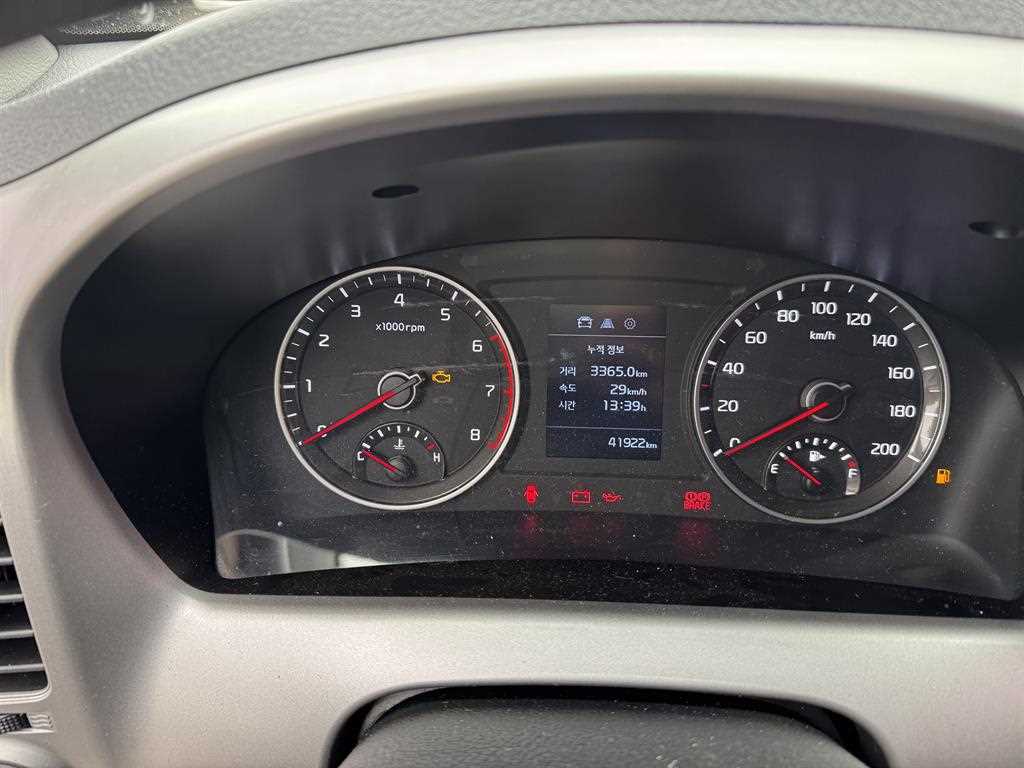 봉고3 1톤 표준탑 LPG