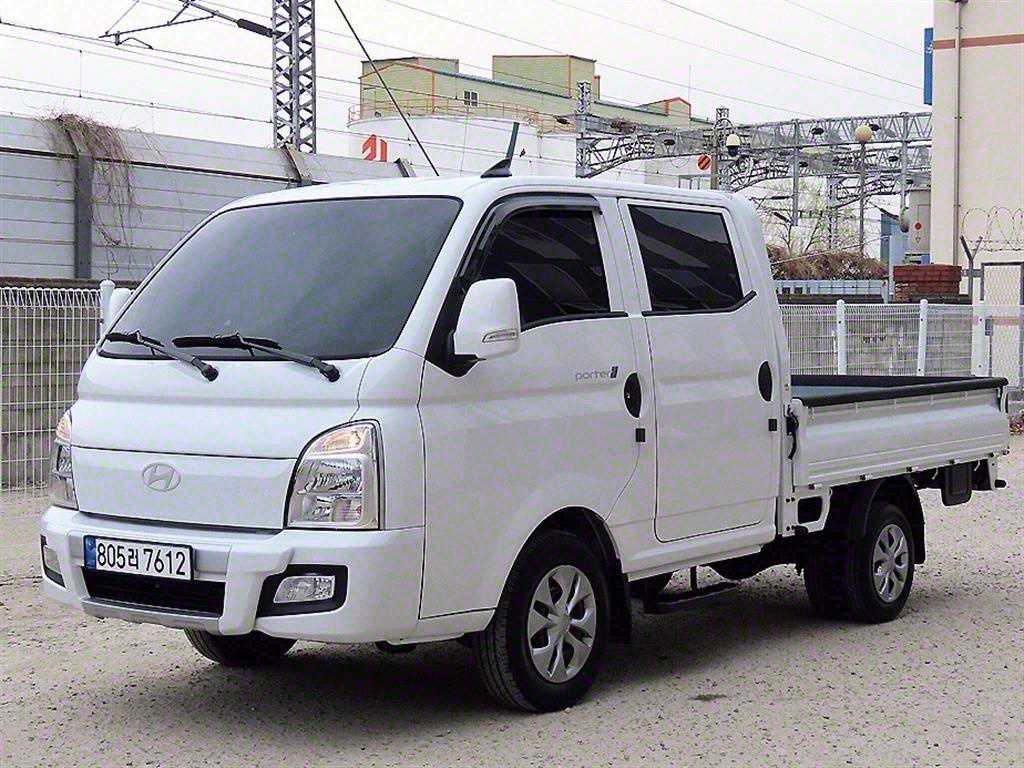 포터2 1톤 카고 더블캡 LPG