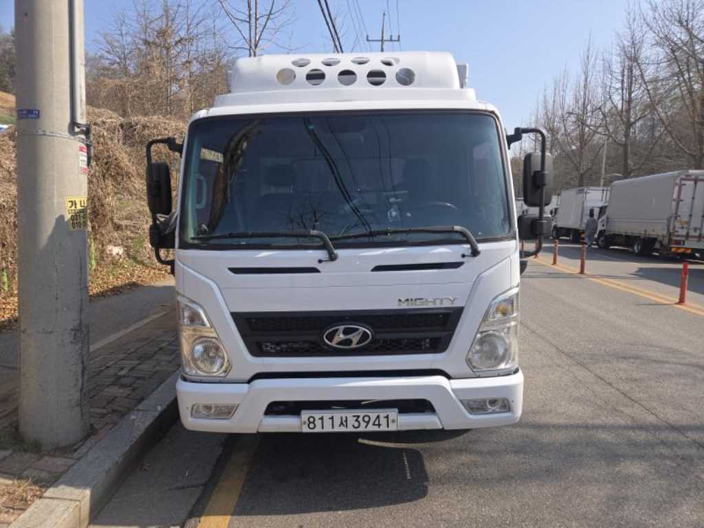 현대 올뉴마이티 2.5톤 냉동탑 투냉