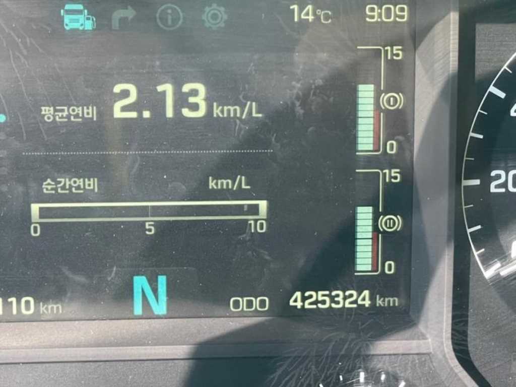 엑시언트 윙바디 25톤 오토