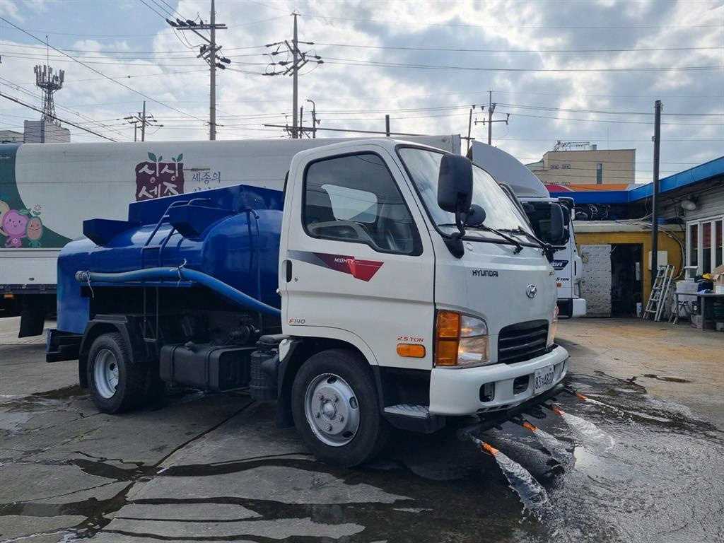 살수차 마이티큐티 수동