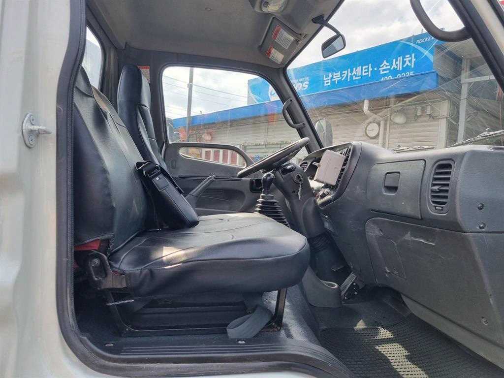 현대 살수차 마이티큐티 수동 8