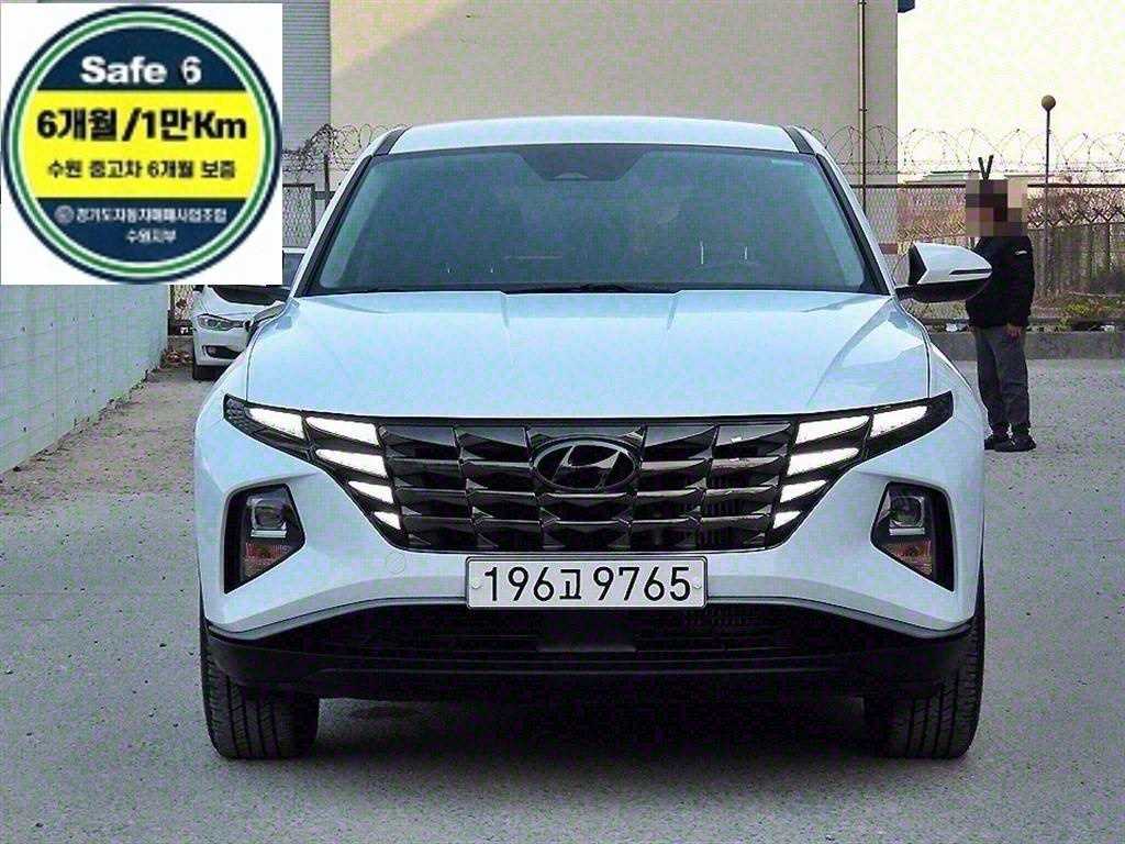 [현대] 투싼 (NX4) 가솔린 1.6 터보 2WD 모던 연식:2021,미션:오토,주행거리:101,803km,연료:휘발유,색상:흰색