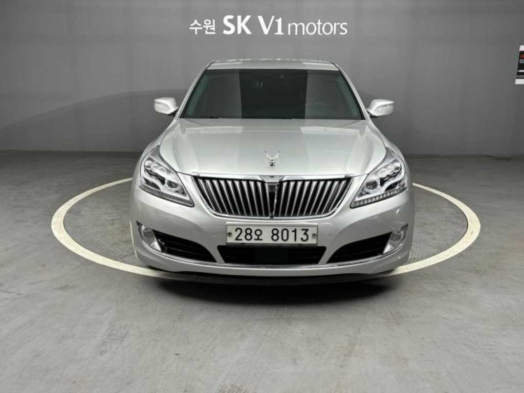 [현대] 에쿠스(신형) VS380 익스클루시브 연식:2014,미션:오토,주행거리:129,909km,연료:휘발유,색상:은색