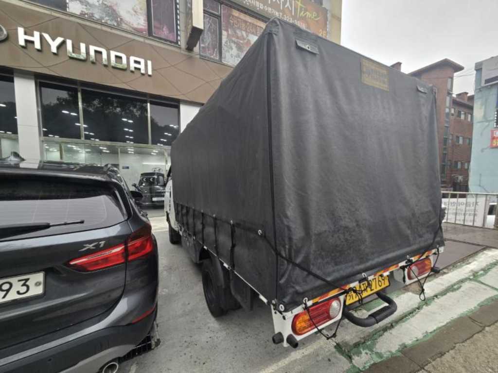 포터2 1톤 포장탑 LPG
